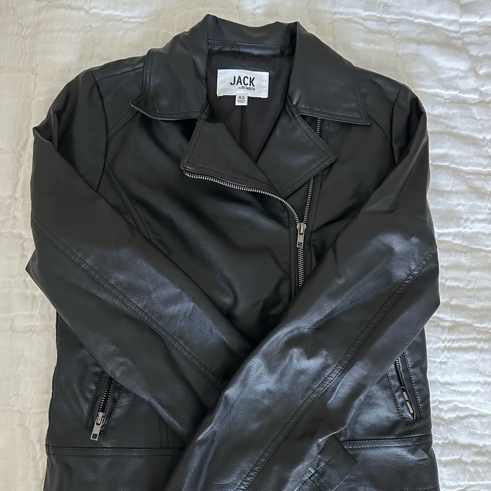 JACK BB Dakota faux leather bomber XS